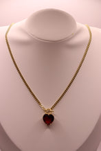 Load image into Gallery viewer, Red heart choker
